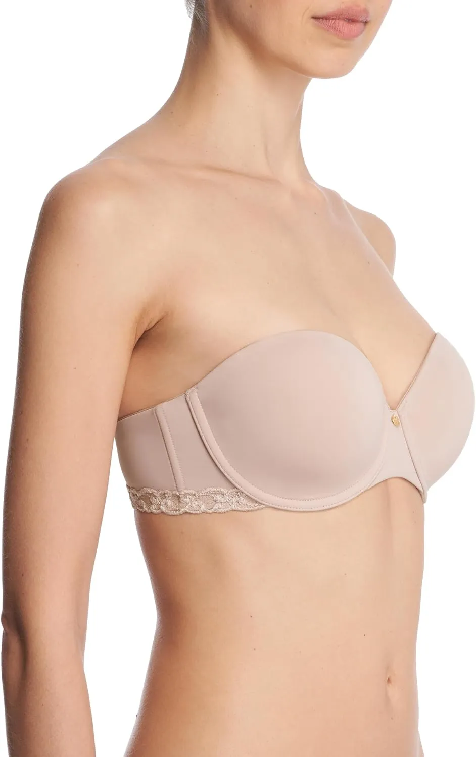 Natori Women's Pure Luxe Strapless Contour Underwire
