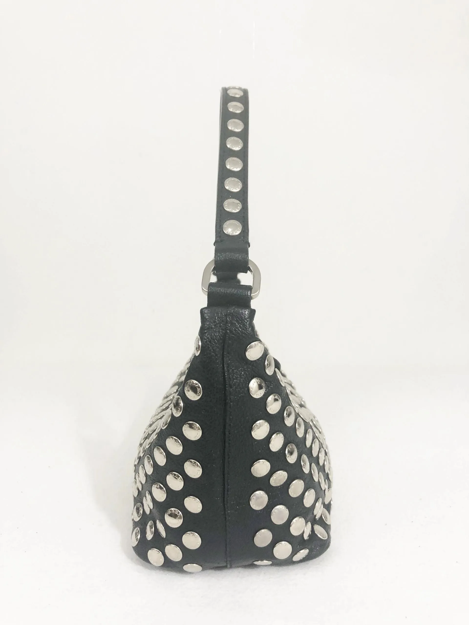 NEW Prada Leather Embellished Pochette