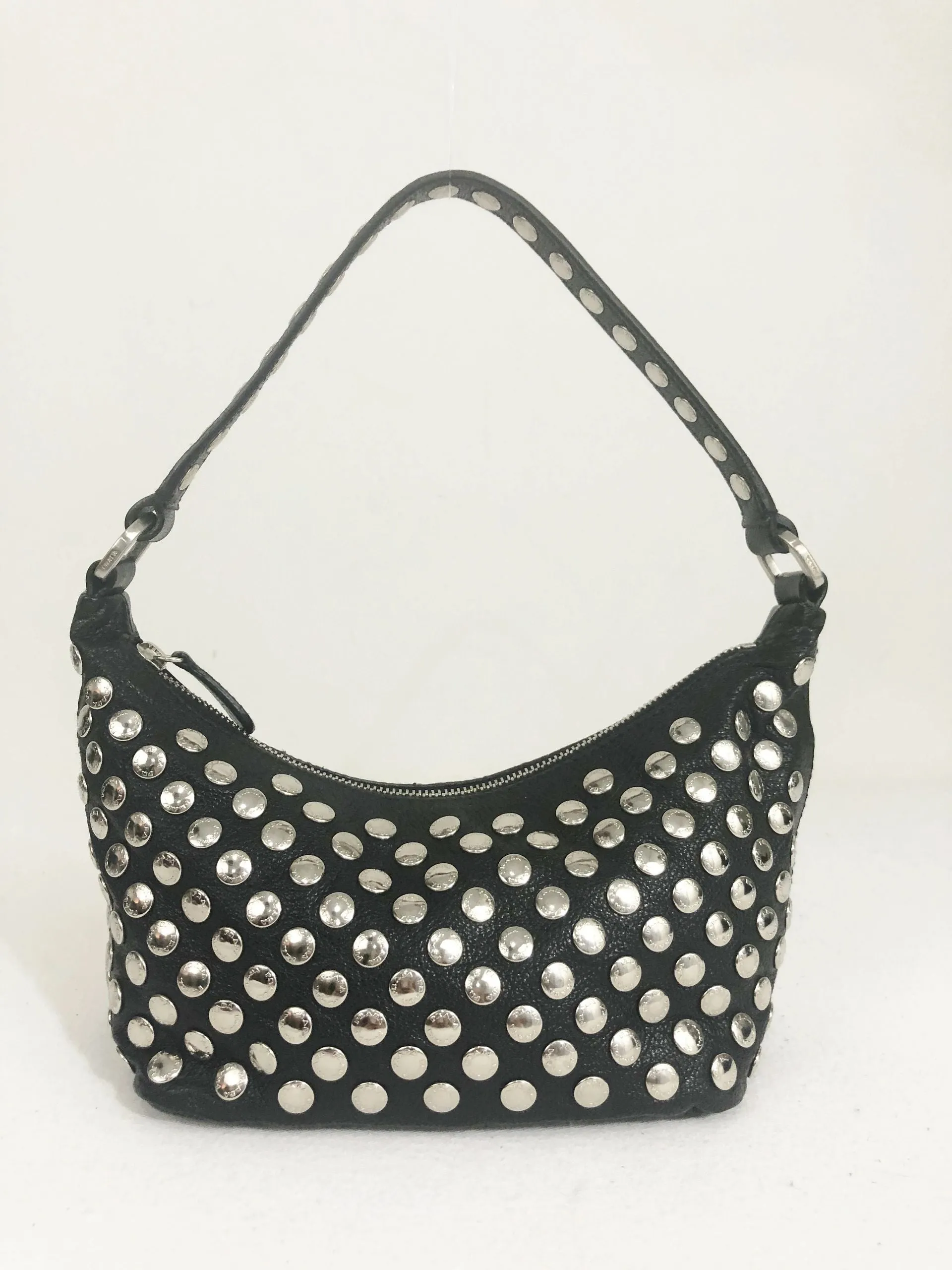 NEW Prada Leather Embellished Pochette
