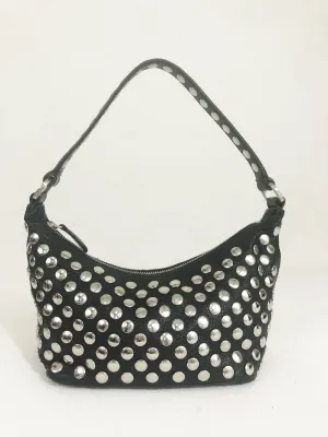 NEW Prada Leather Embellished Pochette