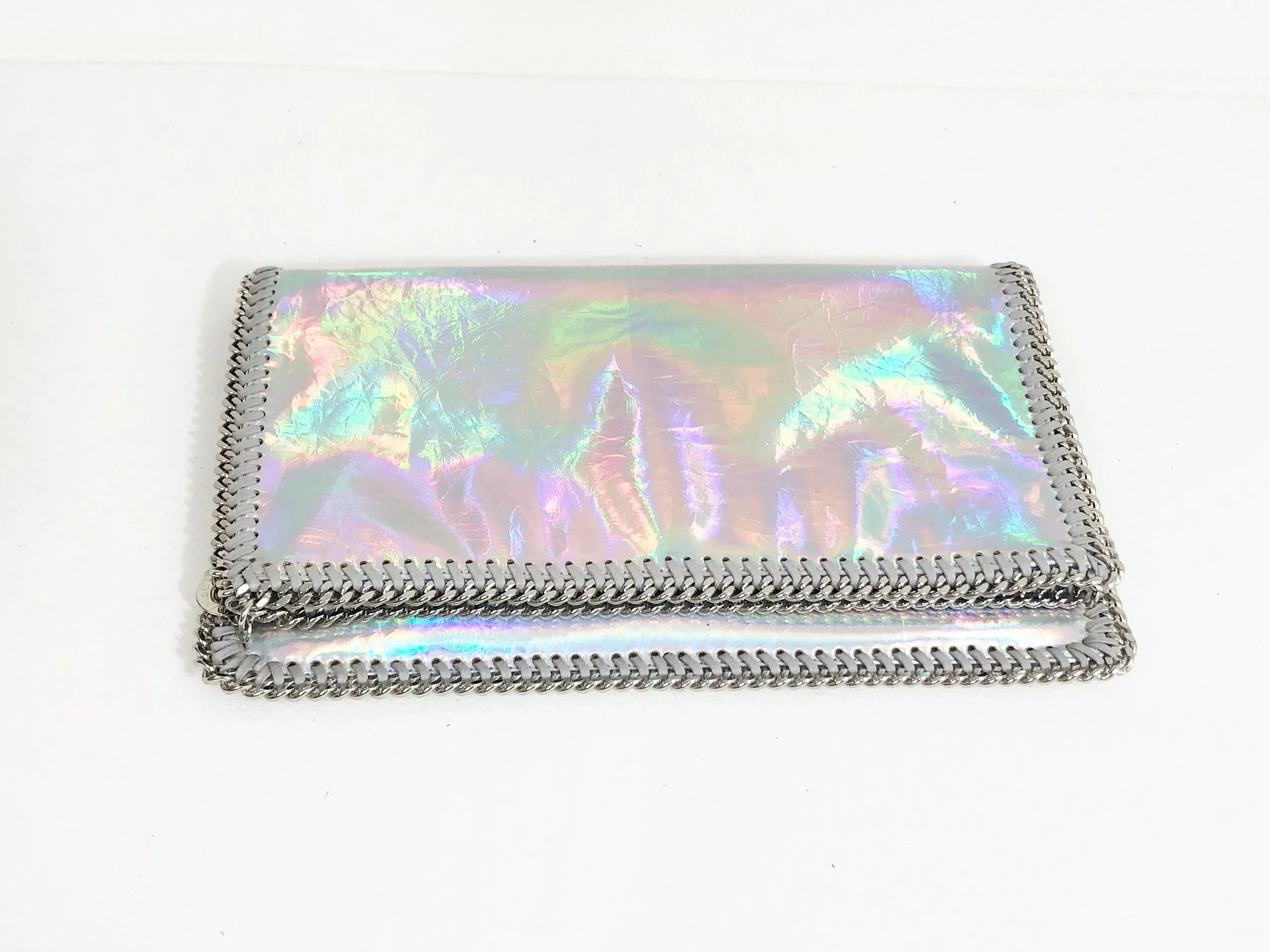 NEW Stella McCartney Foldover Clutch