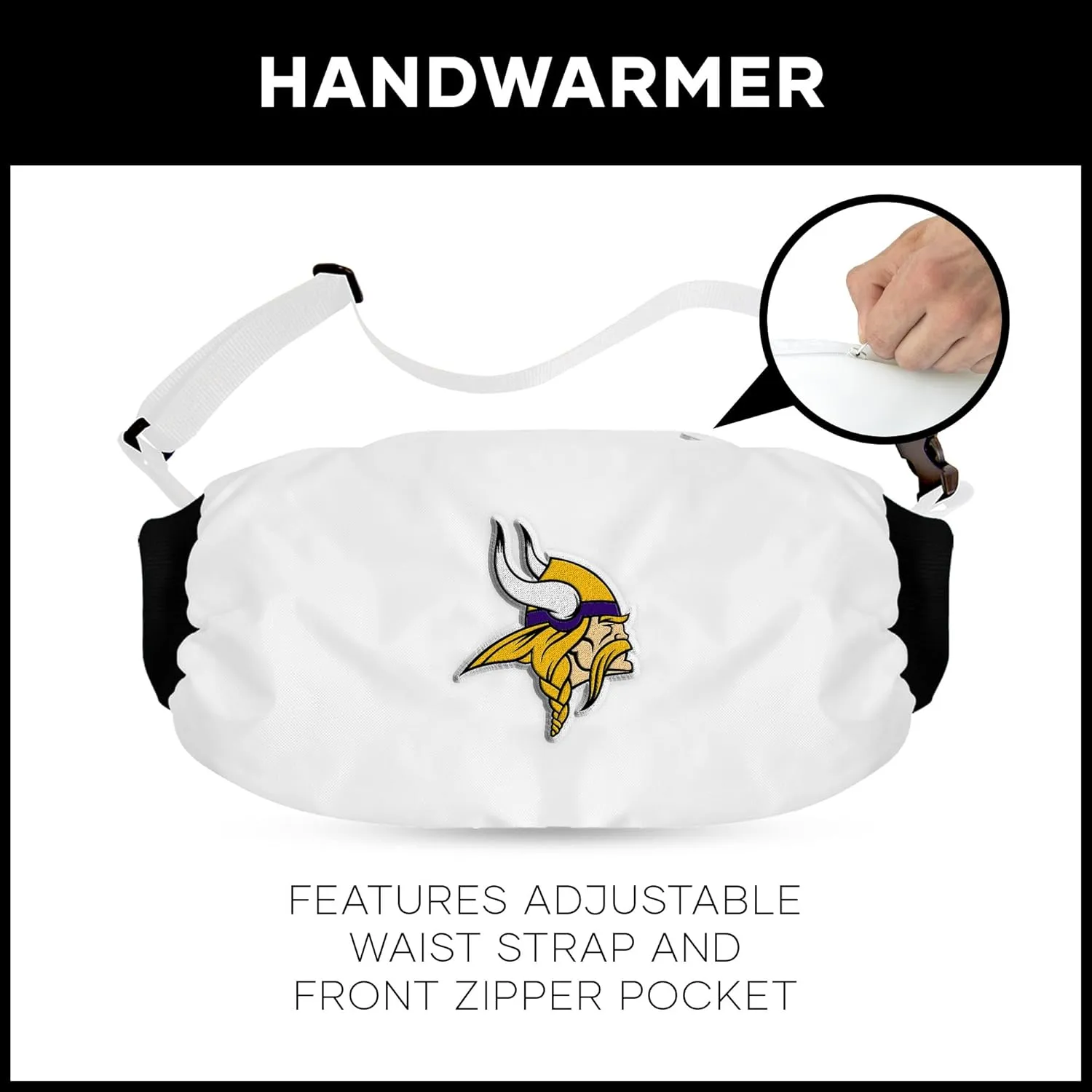 NFL Plush Handwarmer, 7 x 15 inches