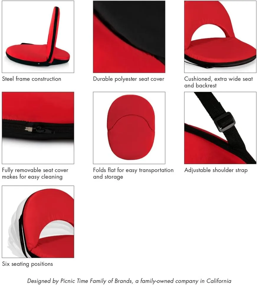 NFL San Francisco 49ers Digital Print Oniva Seat, One Size, Black