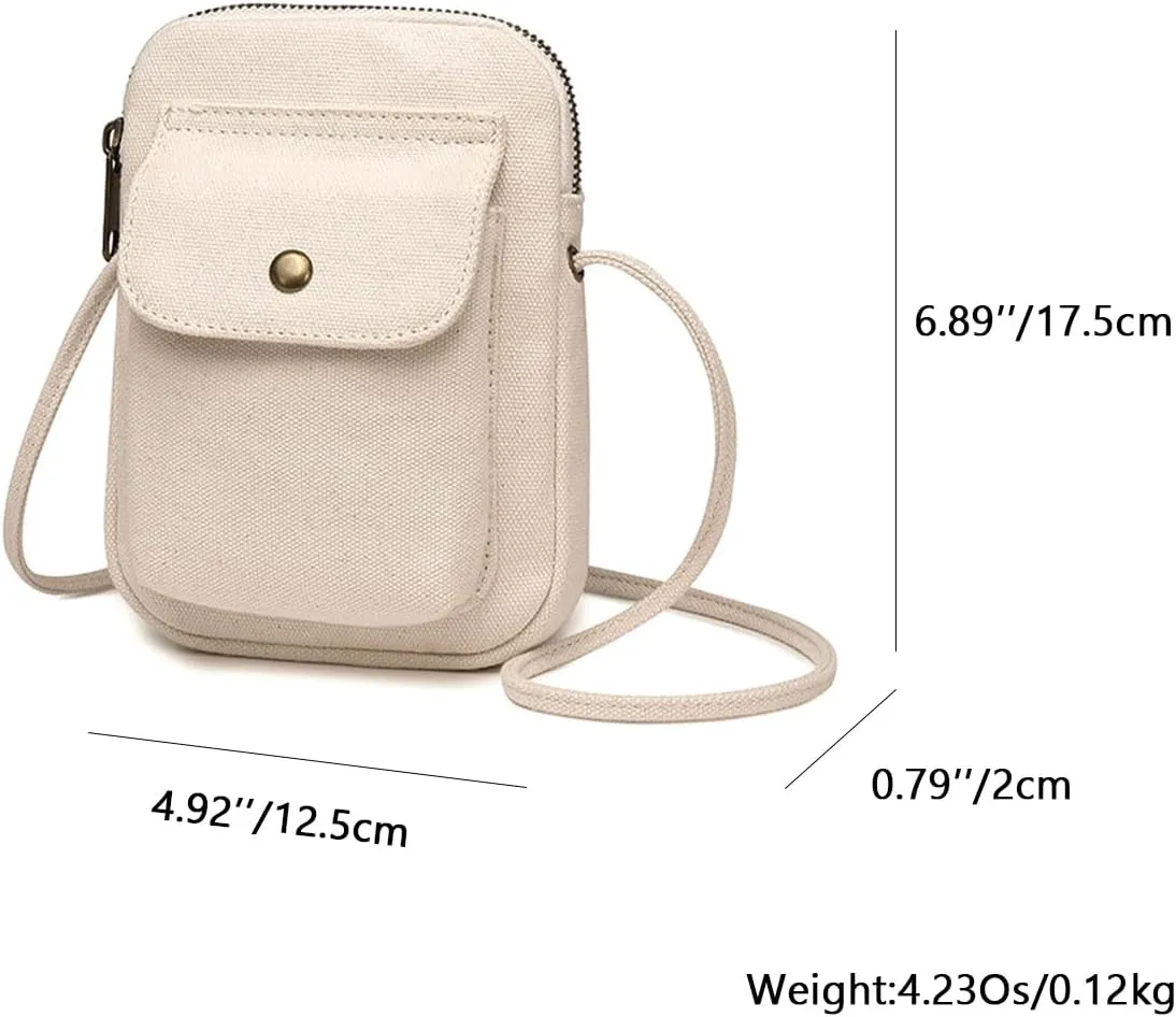 nylon Crossbody Lanyard Mobile Phone Bag Stylish Accessory With Adjustable Strap