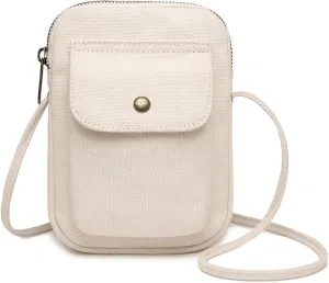 nylon Crossbody Lanyard Mobile Phone Bag Stylish Accessory With Adjustable Strap