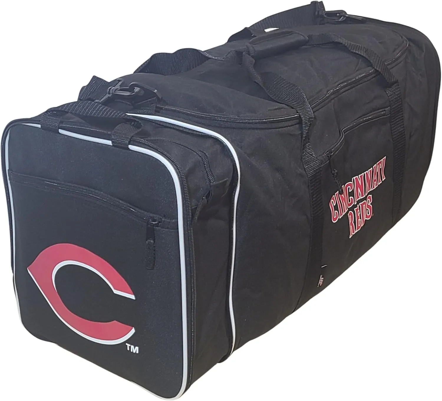Officially Licensed MLB Extended "Steal" Duffel Bag (Cincinnati Reds)