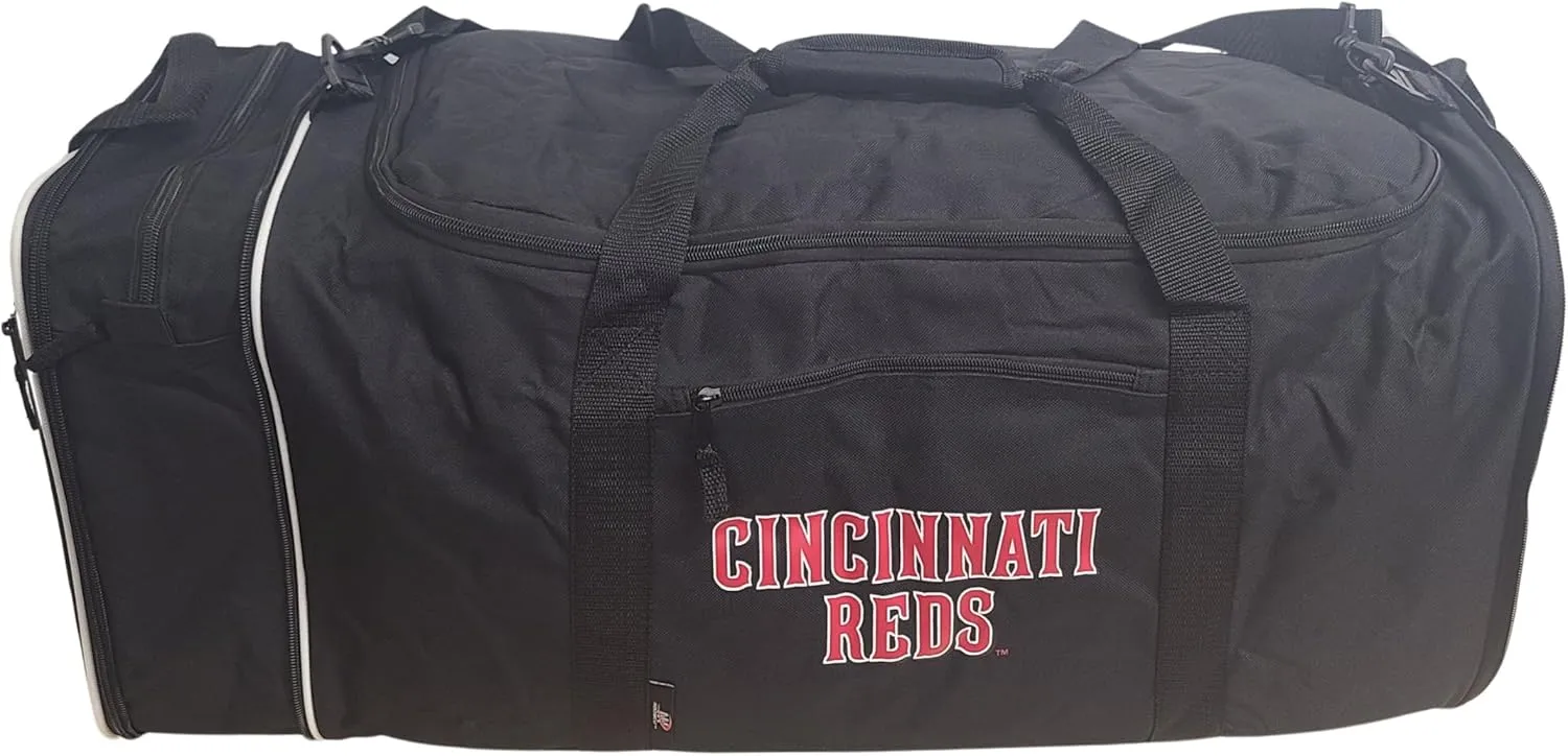 Officially Licensed MLB Extended "Steal" Duffel Bag (Cincinnati Reds)