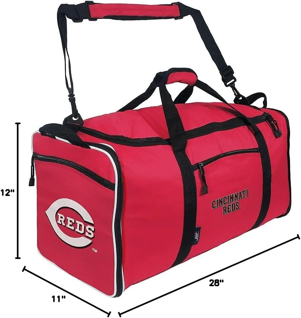 Officially Licensed MLB Extended "Steal" Duffel Bag (Cincinnati Reds)