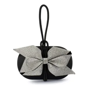 Olga Berg - Paisley Bow Trim Clutch
