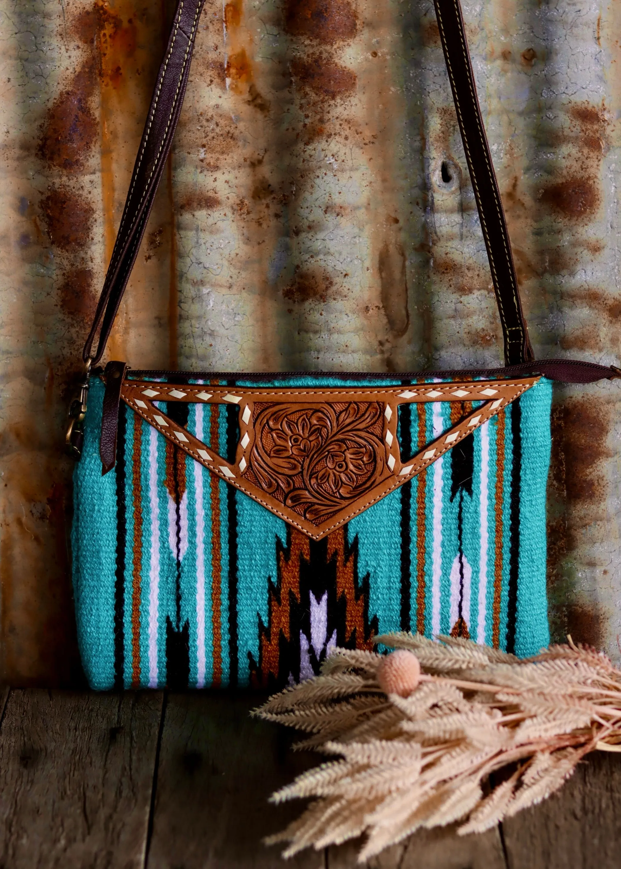 Penelope Saddle Blanket Crossbody Bag
