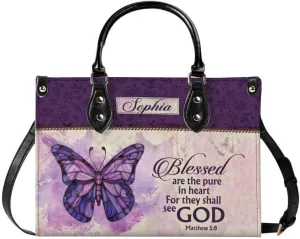 Personalized Leather Handbags for Women, Perfect Gifts for Christian, Handbags, Tote Bag Gift, Mother's Day Gift
