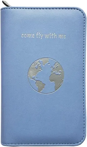 Phone Charging Passport Holder - Travel Wallet with Removable Power Bank holds money, cards, phone, travel docs- RFID Blocking - Compatible with All Phones - Travel Accessories