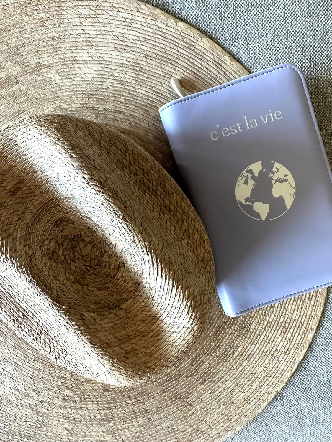 Phone Charging Passport Holder - Travel Wallet with Removable Power Bank holds money, cards, phone, travel docs- RFID Blocking - Compatible with All Phones - Travel Accessories