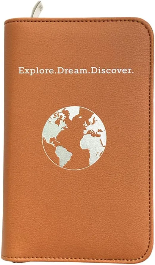 Phone Charging Passport Holder - Travel Wallet with Removable Power Bank holds money, cards, phone, travel docs- RFID Blocking - Compatible with All Phones - Travel Accessories
