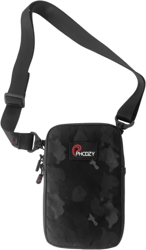 PHOOZY Orion Insulated Tech Pouch For Travel - NASA Insulation Protects Your Phone, AirPods and Other Devices. Weatherproof X-Tech Shell with RFID Blocking Pocket for Complete Protection (BLACK CAMO)