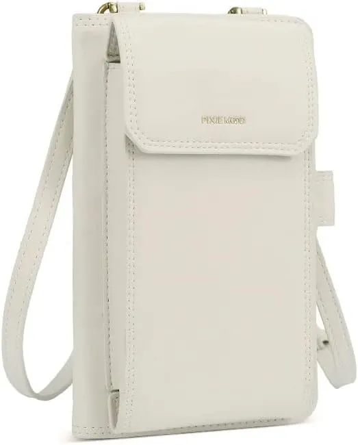Pixie Mood RAE RFID Blocking Phone Case Recycled Vegan Leather Crossbody Handbag Purse