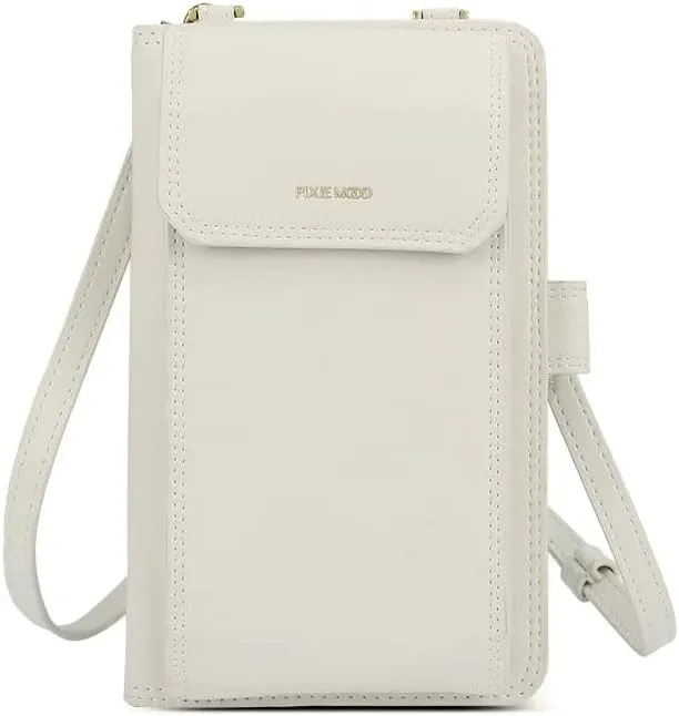 Pixie Mood RAE RFID Blocking Phone Case Recycled Vegan Leather Crossbody Handbag Purse