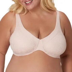 Playtex Women's Secrets Underwire Bra 4833, Ultra-Soft No-Poke, Back Smoothing Bra