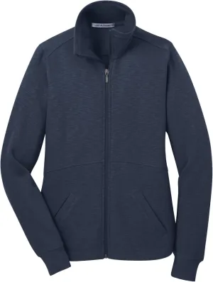 Port Authority Ladies Slub Fleece Full-Zip Jacket