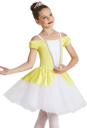 Pre-Owned Costume Weissman  12201 Weiss Large Adult Lt Blue Tutu Ballet Rhinestone