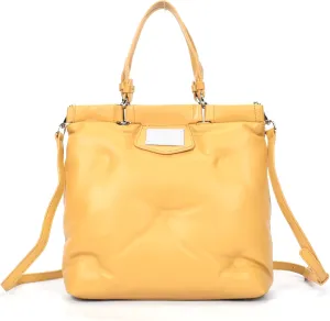 Premium Italian Leather Crossbody Bag for Women – 100% Genuine Leather Handbag. Shoulder Bag with Detachable Strap