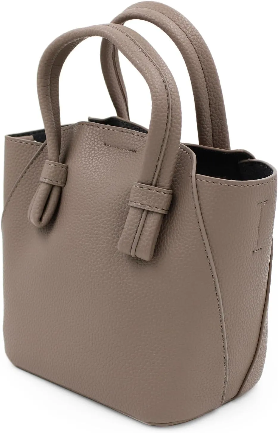 Premium Small Soft Vegan Leather Tote Top Handle Handbag Shoulder Bag Crossbody