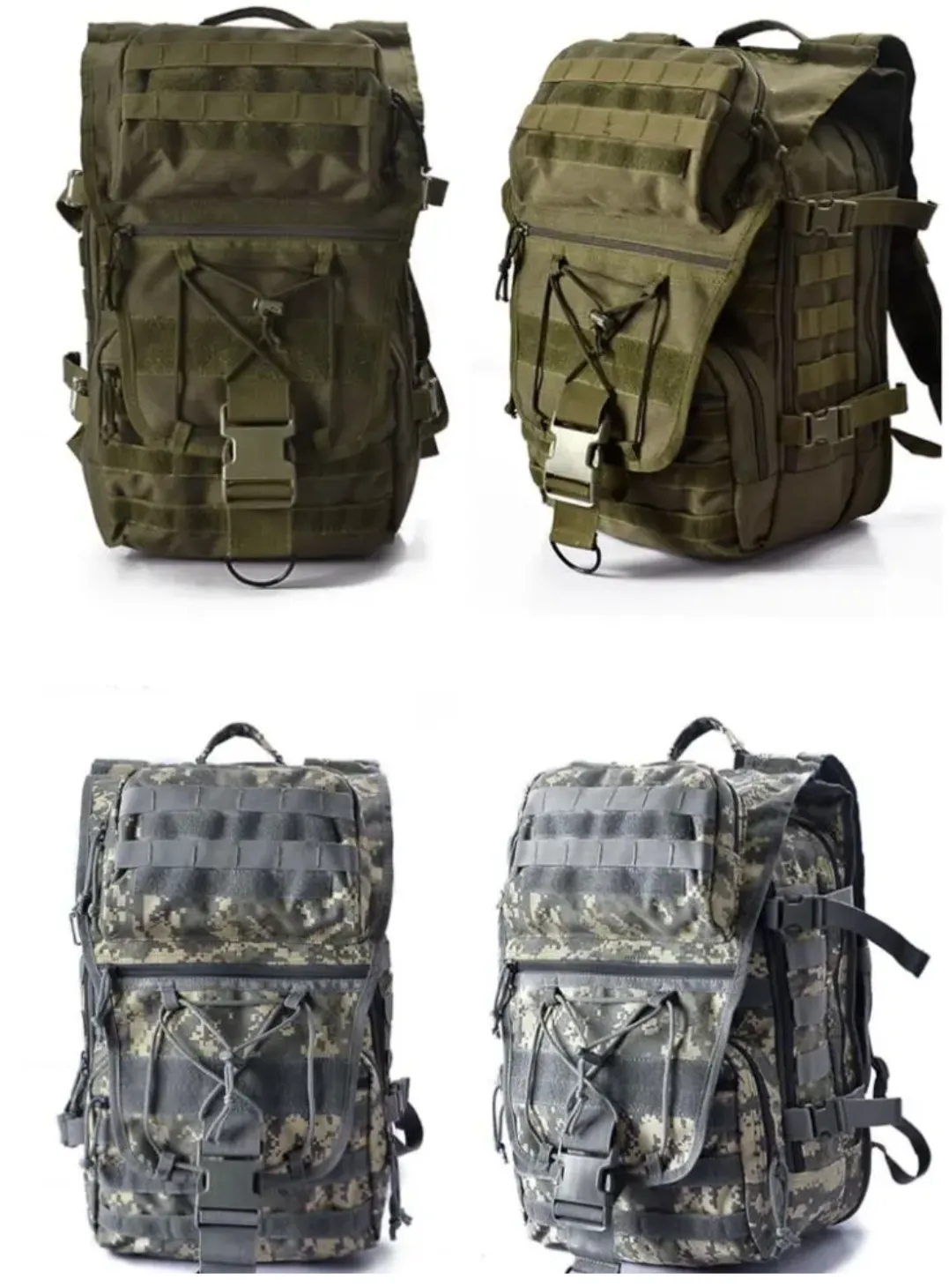 PrepPro® Tactical Assault Backpack – 45L Rugged Utility Pack