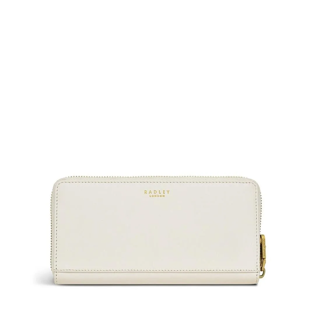 Radley Carousel Large Zip Around Matinee Purse - Chalk