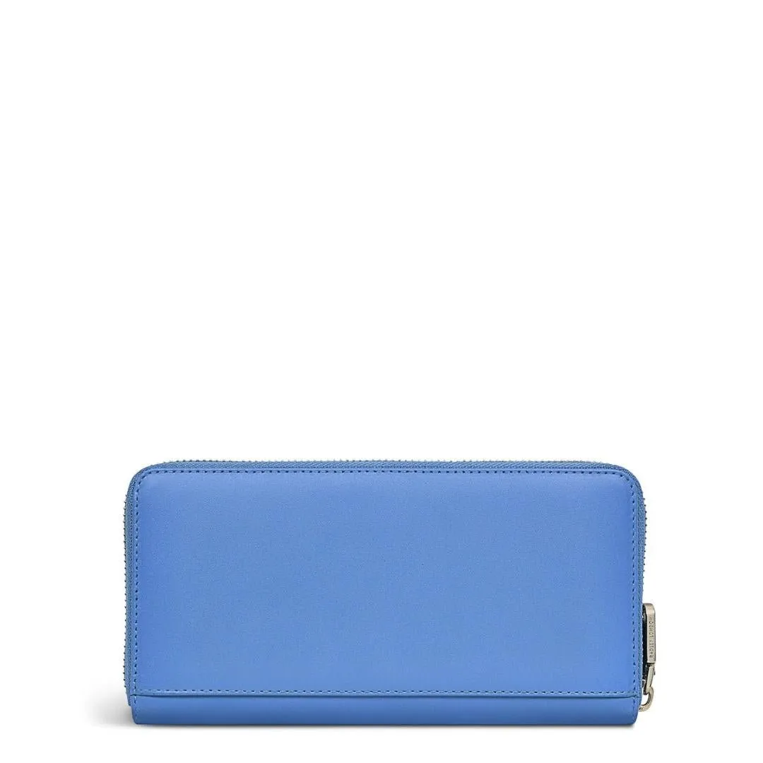 Radley Diving Board Large Zip Around Matinee Purse - Tranquil Blue