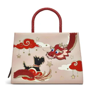 Radley Lunar New Year Medium Ziptop Multiway Bag - Prairie Pink