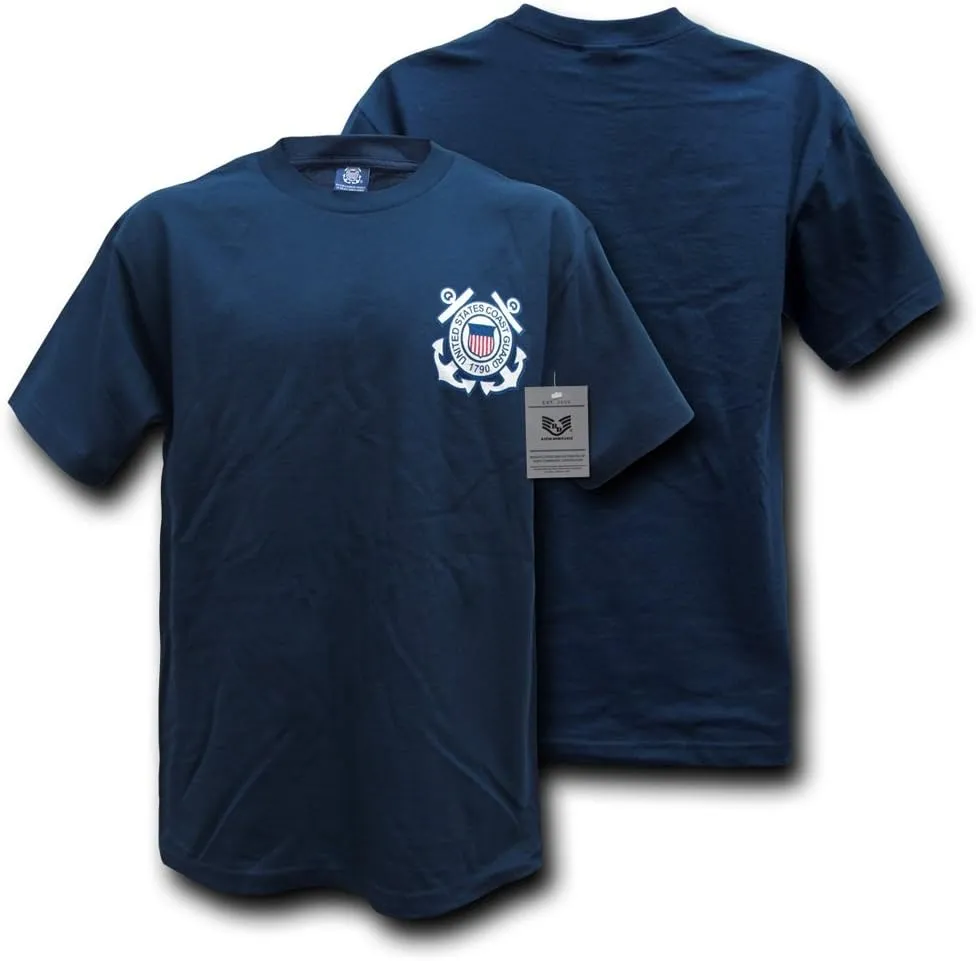 Rapiddominance Coast Guard Basic Military Tee