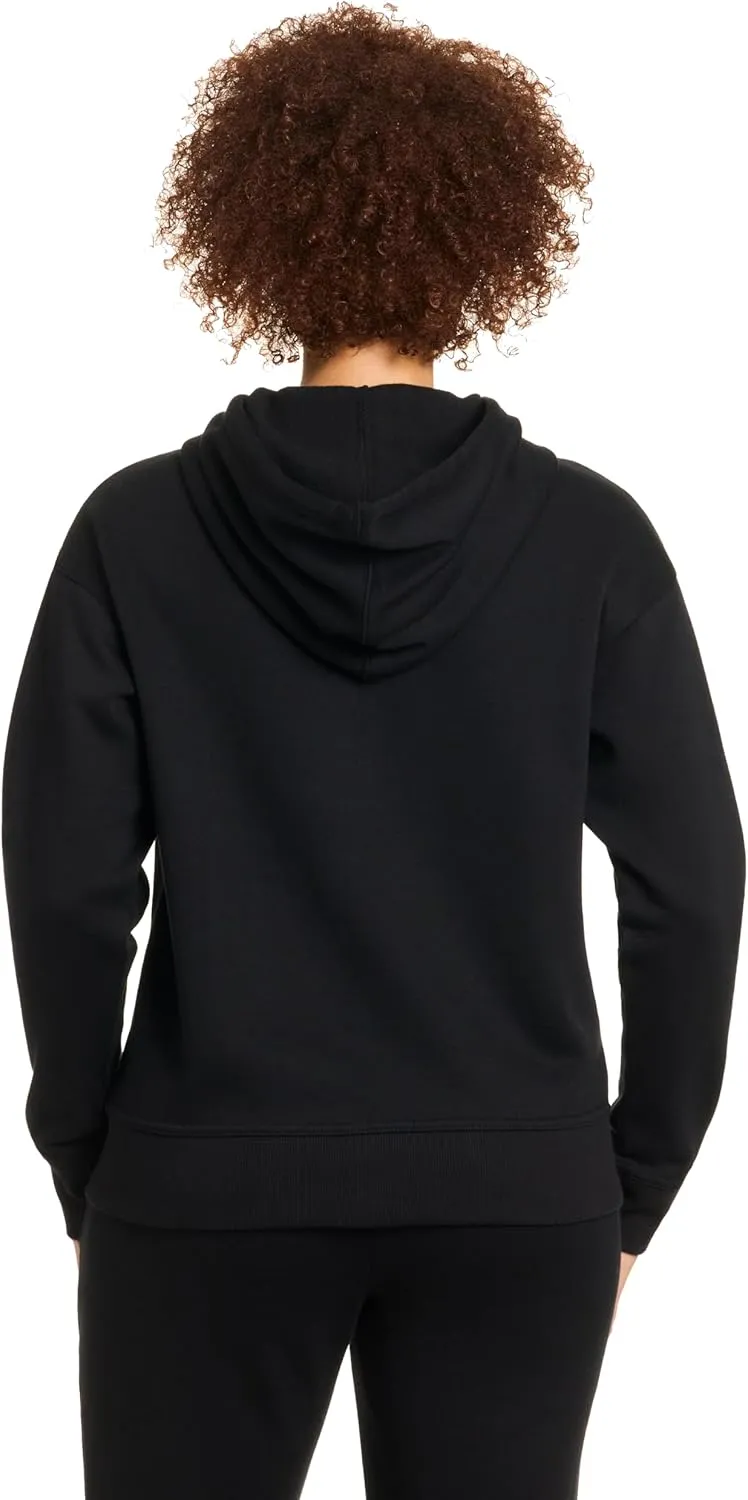 Reebok Women's Cozy French Terry Full-Zip Hooded Sweatshirt