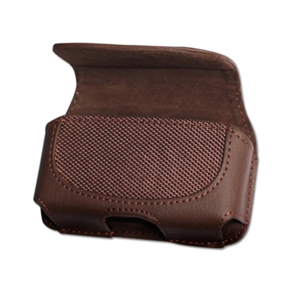 Reiko HORIZONTAL POUCH HP07A BLACKBERRY 8300 IN BROWN 4.30 X 2.40 X 0.60 INCHES