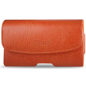 Reiko HORIZONTAL POUCH HP1022A HTC HD2 T8585 ORANGE 4.9X2.7X0.5 INCHES