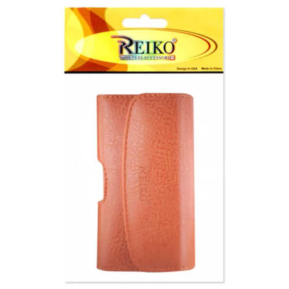 Reiko HORIZONTAL POUCH HP1022A HTC HD2 T8585 ORANGE 4.9X2.7X0.5 INCHES