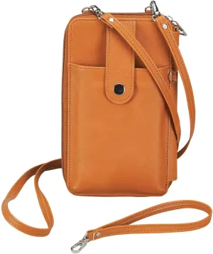 RFID Phone Wallet Shoulder Bag and Wristlet