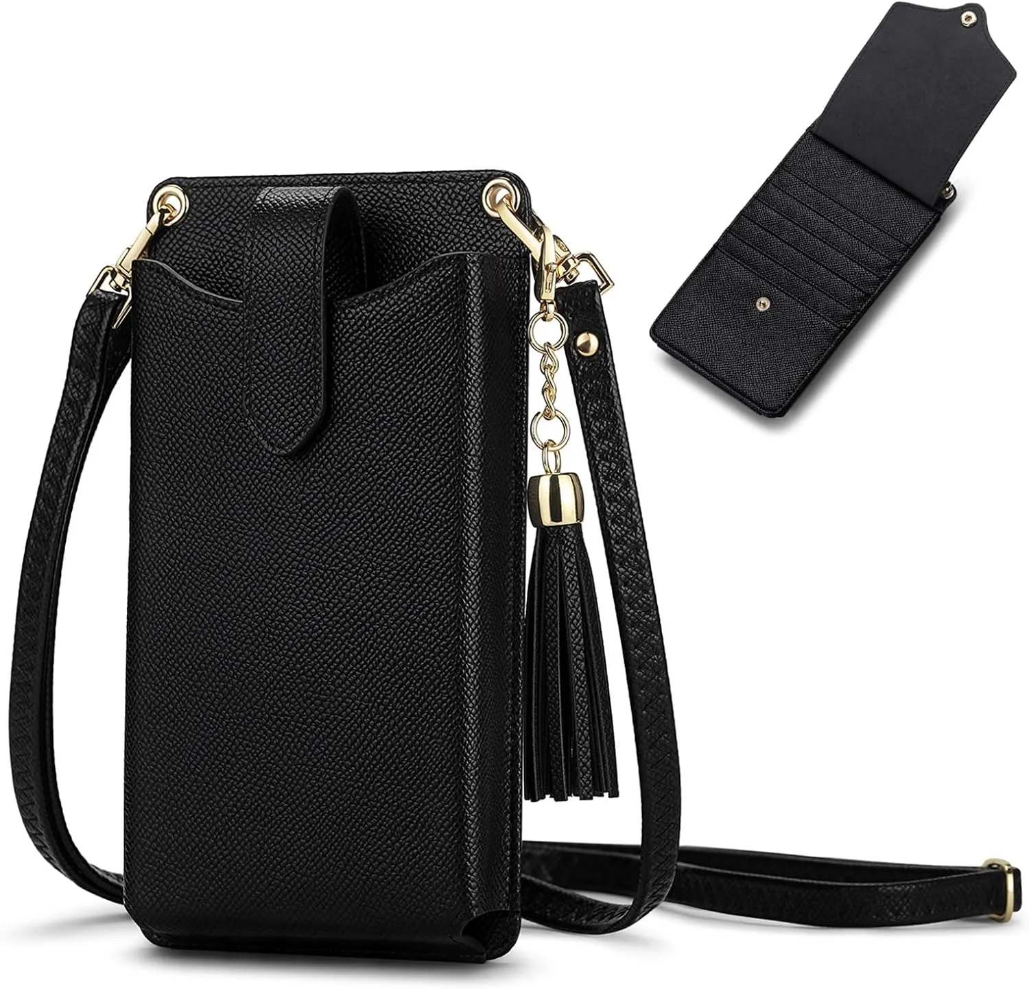 RONSIN Small Crossbody Phone Bag for Women Cell Phone Purse Wallet Mini Shoulder Bag with RFID Card Slots
