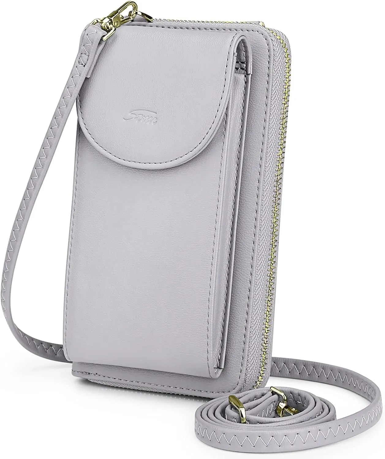 S-ZONE Small Crossbody Bags for Women Cell Phone Purse RFID Blocking Wallet Purses with Credit Card Slots