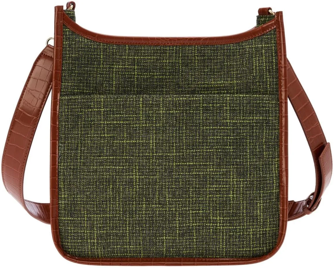 Samantha Brown To-Go Tweed Crossbody