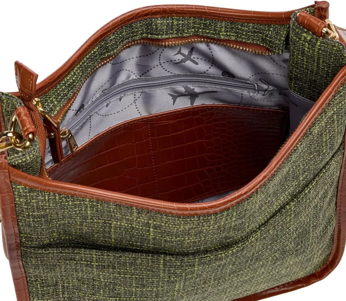 Samantha Brown To-Go Tweed Crossbody