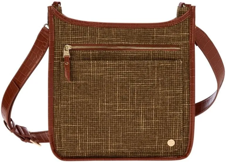 Samantha Brown To-Go Tweed Crossbody