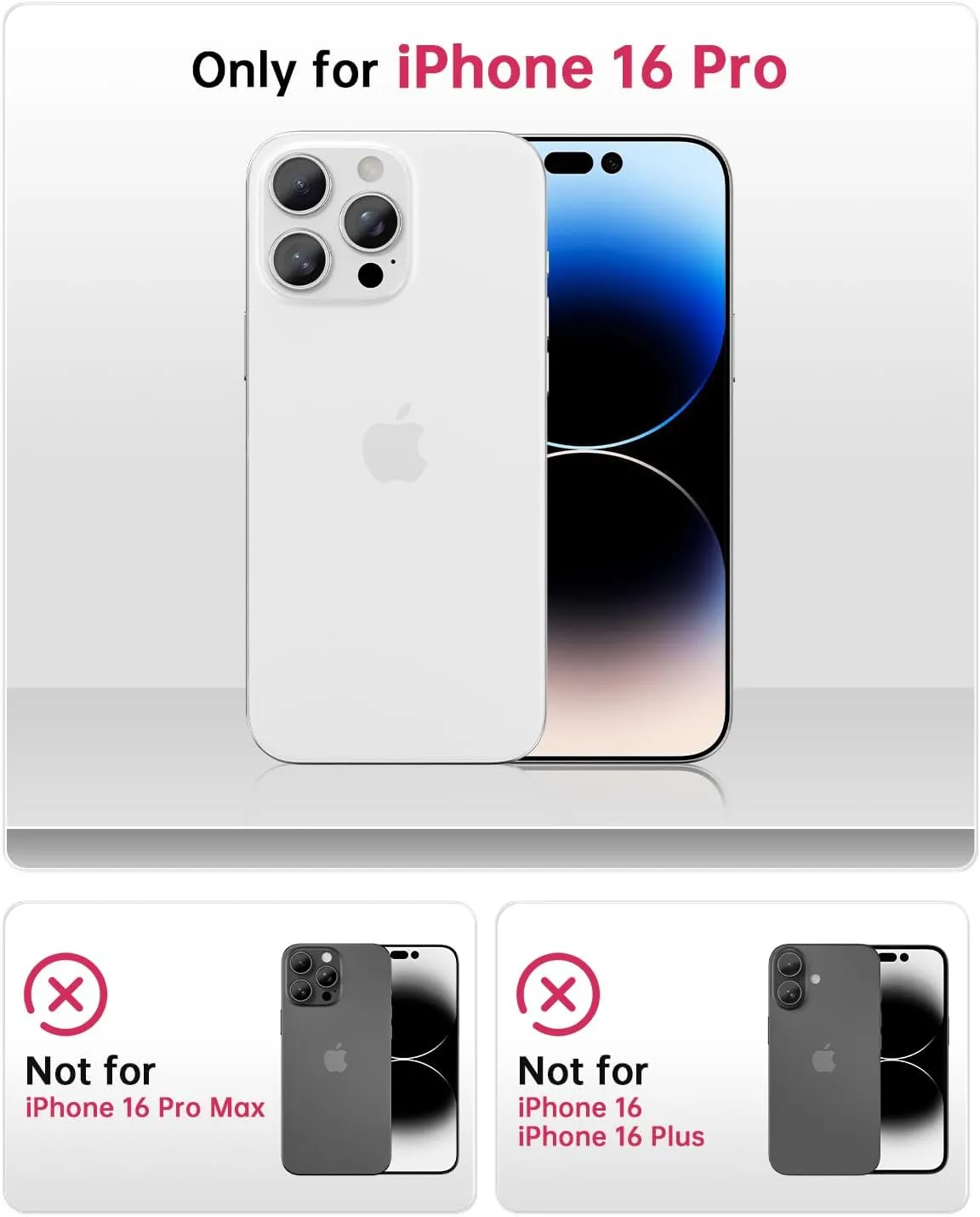 SCORPIFY for iPhone 16 Pro Case [Compatible with MagSafe] with Country Rose Floral Design, Cute Clear Flower Magnetic Phone Cover for Women Girls, [Non Yellowing] Slim Bumper with Gold Accents
