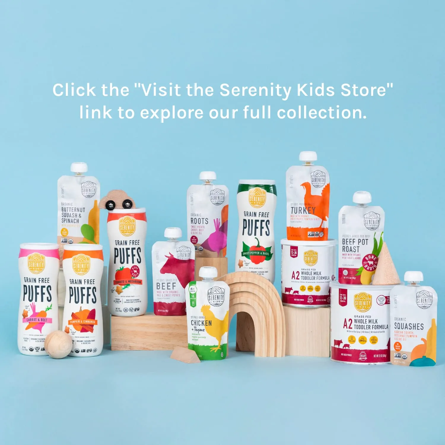 Serenity Kids 6  Month Baby Food Puree Pouch - Wild Caught Salmon, Organic Butternut Squash, Beet - 3.5 Oz, BPA-Free, 6 Pack - Baby Food Pouches