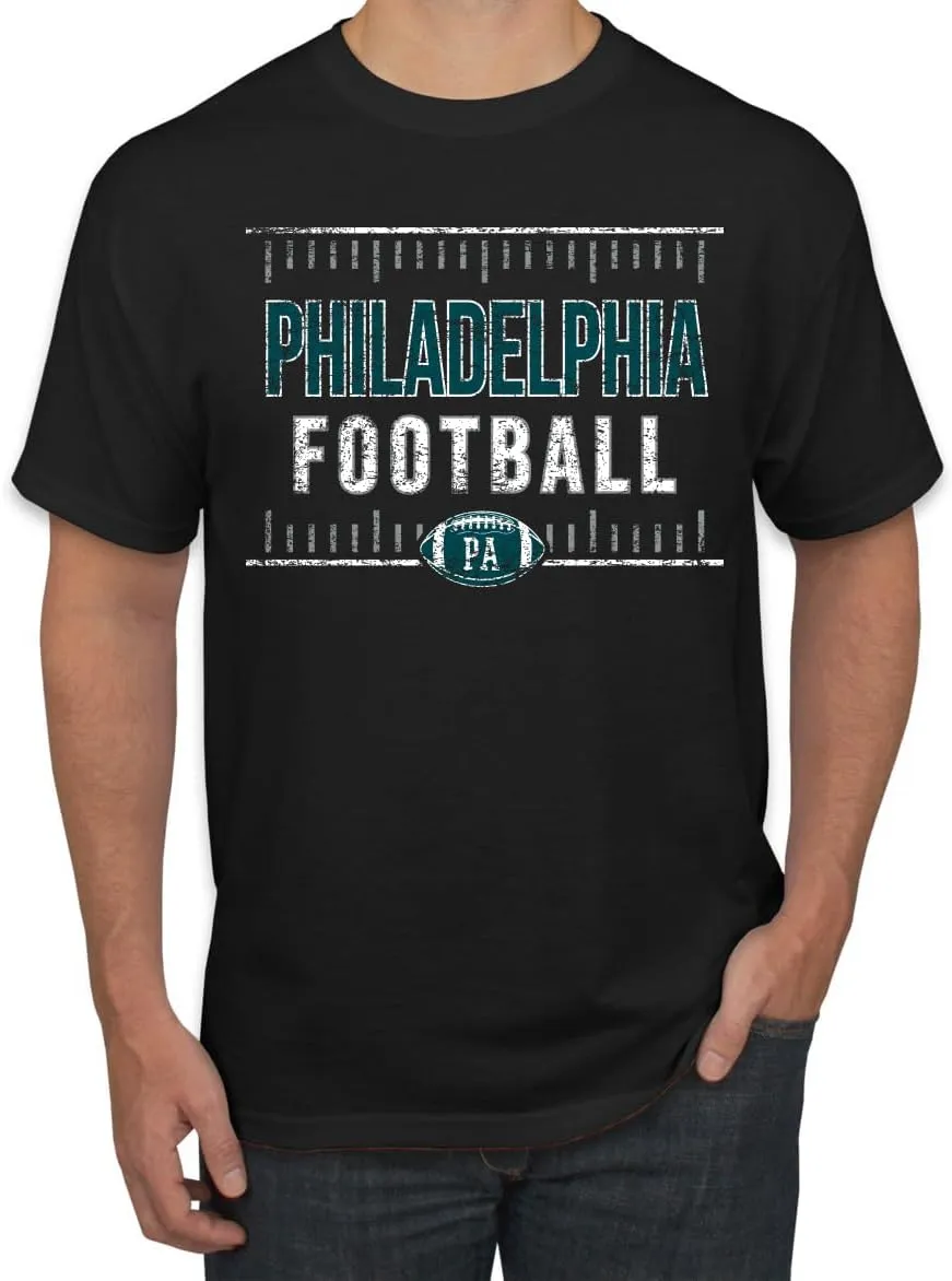 Shark & Hammer Grease The Poles Broad Street Philadelphia Football Sports Men's Graphic T-Shirt