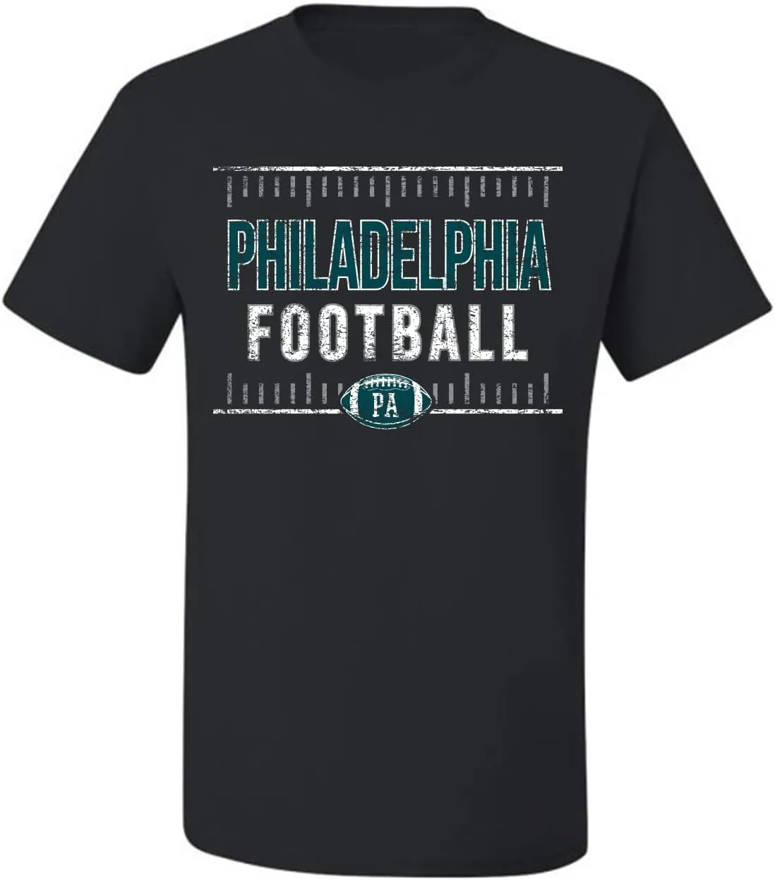 Shark & Hammer Grease The Poles Broad Street Philadelphia Football Sports Men's Graphic T-Shirt