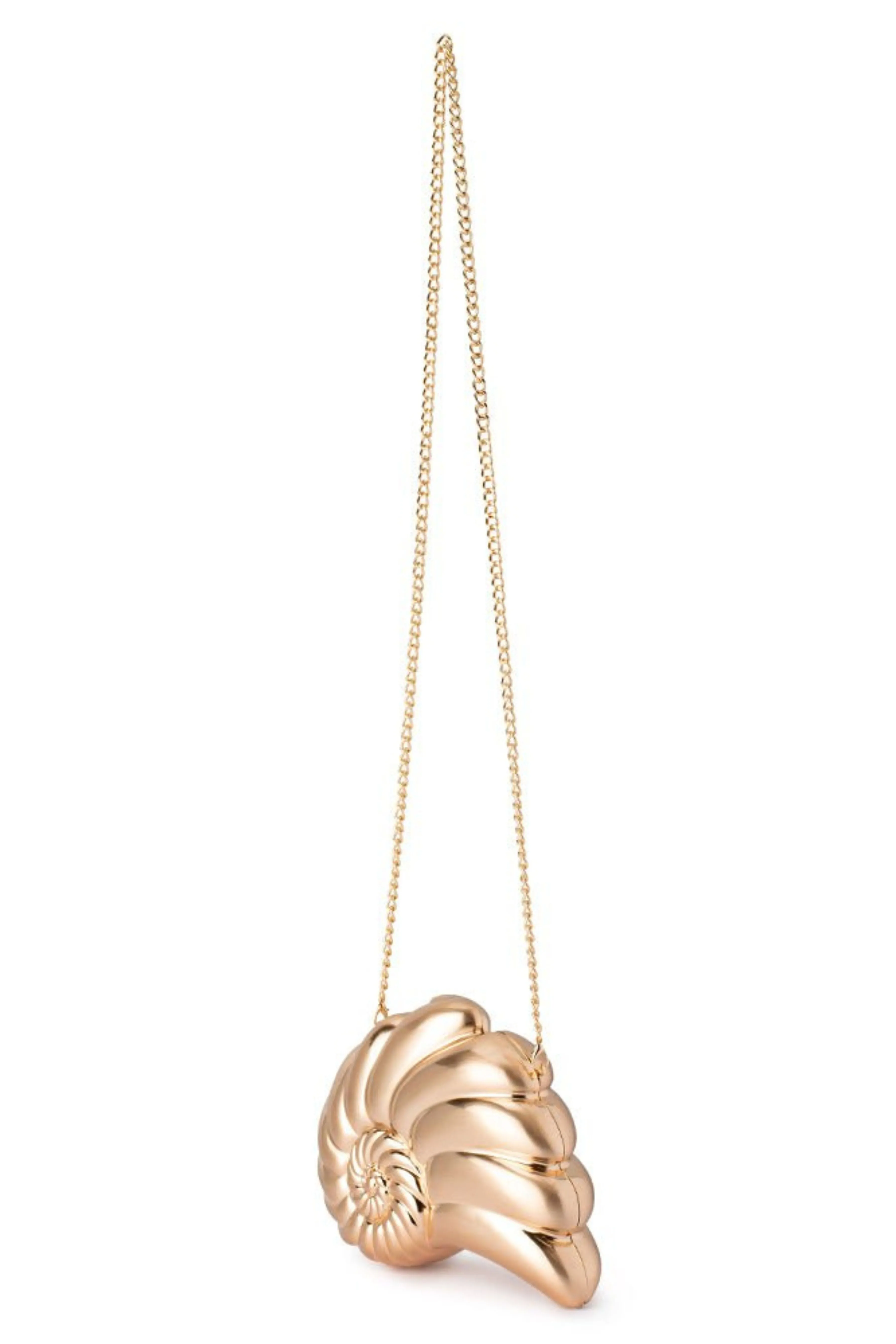 Shella Hardcase Clutch - Gold