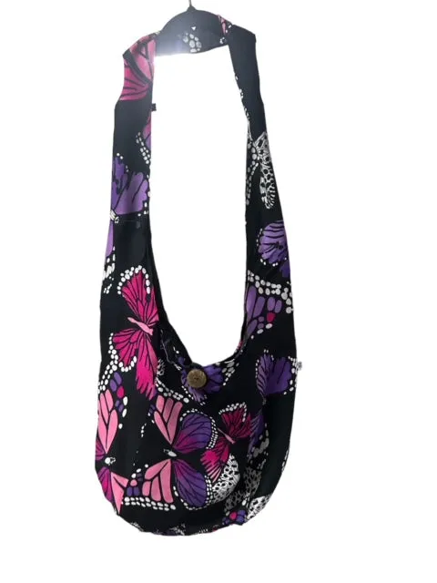 Shoulder Bag Butterfly Print