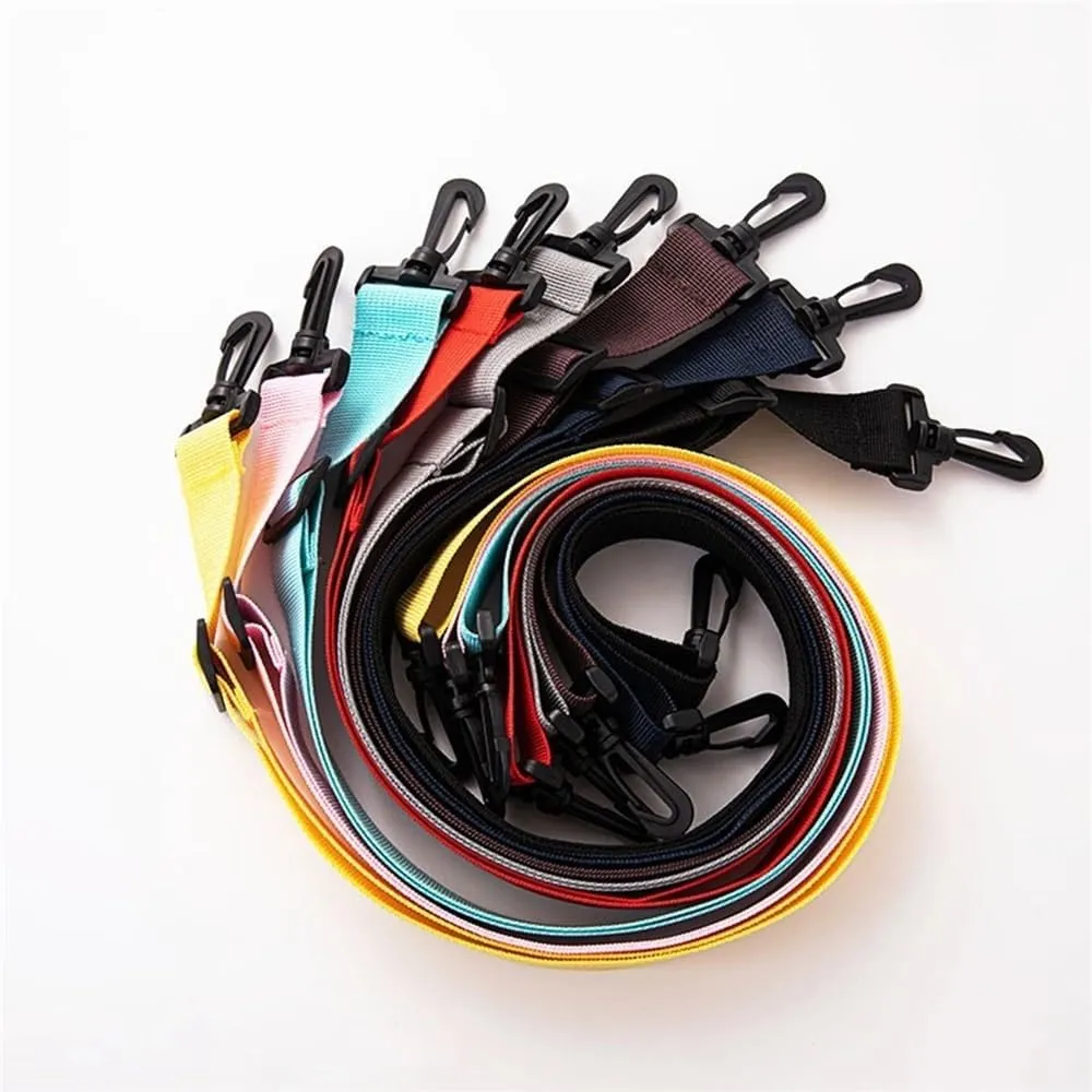 Shoulder Strap Adjustable Nylon Replacement Bag Handle Strap 2.5cm Wide Solid Color Shoulder Bag Belt for Bottle Hung Bag Handbags Strap(Blue)