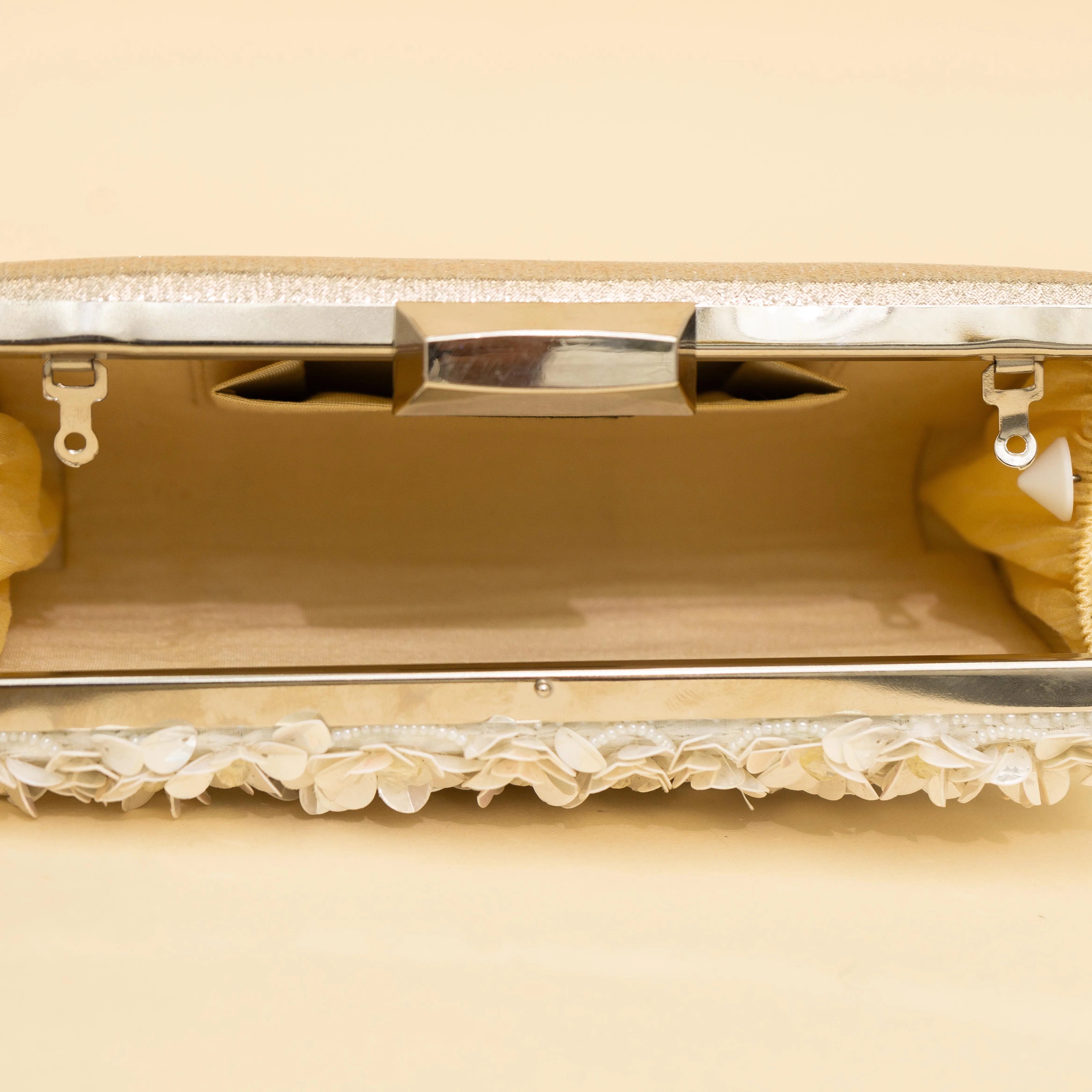 Silver Celestial Spark Clutch