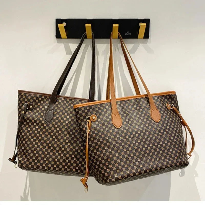 Simple PU Shoulder Bag